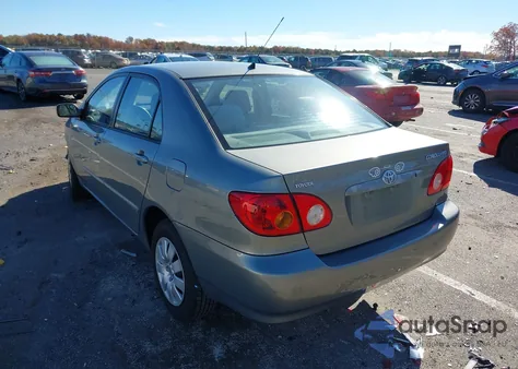 2004 Toyota Corolla Le из США, поврежденный, VIN 2T1BR38EX4C299539